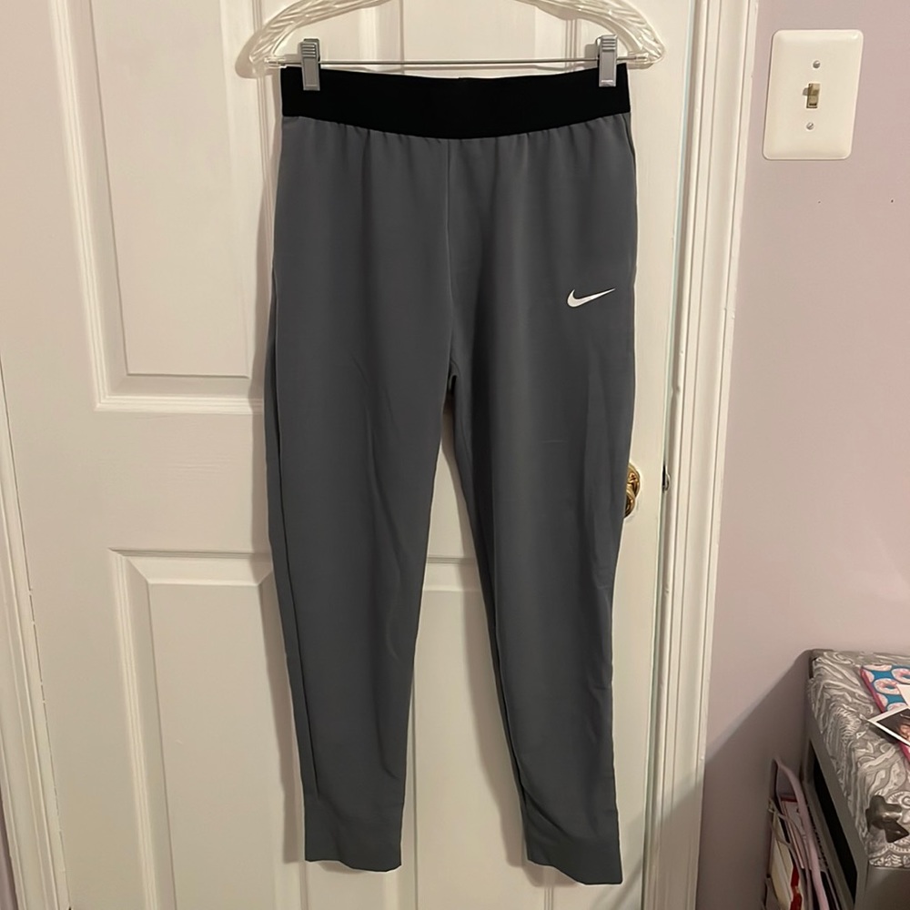 Gray Nike joggers